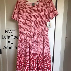 LulaRoe Amelia Dress size XL